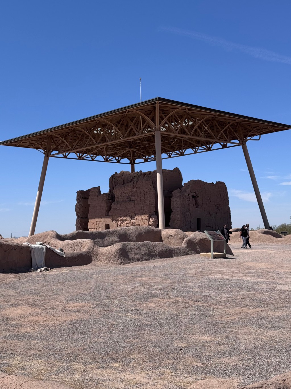 Exploring the Casa Grande Ruins on a Warming Spring&nbsp;Day